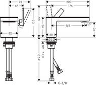  Axor MyEdition 47010000  , , / , . 