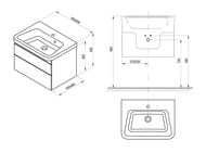    RAVAK SD 10 550 (550x450x450) 2 ,  X000001283