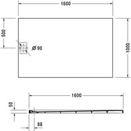   Duravit Stonetto 16001000   , - 720171180000000