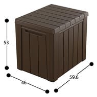  KETER URBAN STORAGE BOX 113 L (59,64653), 113 , 