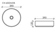   Ceramicanova Element 390390120 , : - . CN6022MDB