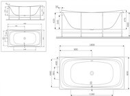    AM.PM Sensation 180x80 A0 .W30A-180-080W-R