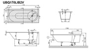   Villeroy & Boch LIBRA (1700750)  ,  UBQ170LIB2V-01