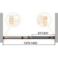   CEZARES DUET SOFT-M-BF-1-140-C-Cr (1375-1400)x1950  ,  