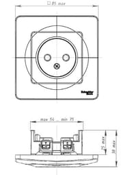  Systeme Electric BLANCA /     16, 250,  BLNRS000017