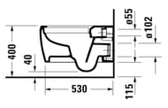   Duravit Qatego 390570400, ,  soft close,  255609+002689