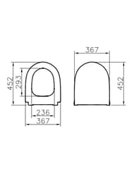 : Vitra+ Sento Rim-E+  ,   9830B003-7211