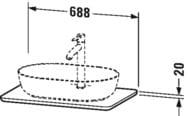  Duravit Luv 68847520 , 1 ,   LU946502525