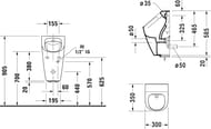  DURAVIT ME by Starck 300350585 , ,  2809310000