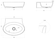   SALINI Alda Wall 01 580450150  , S-Sense RAL  140311GRF