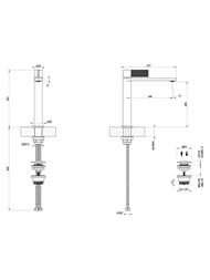    Gessi Inverso Rigato 200 ,  ,  . 73555.149