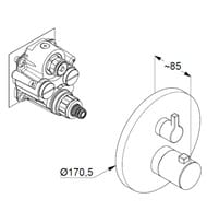  KLUDI Nova Fonte Puristic  / ., , . . 208303915