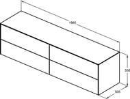    Ideal Standard CONCA (1985x505x550) 4 , ,   T4326Y2