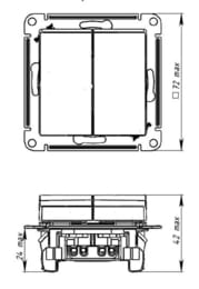  Systeme Electric ATLASDESIGN 2-  6 10   ATN000965