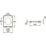  Jacob Delafon Grand Boulevards E23433-00-WMT ,  