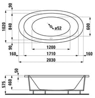  LAUFEN ILBAGNOALESSI ONE 243970 (20301020575) , 