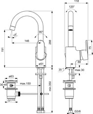 Ideal Standard VITO    B0410AA  , , 