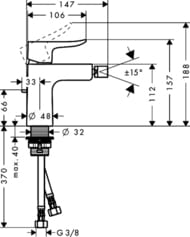  Hansgrohe Metris 31280000     , , 