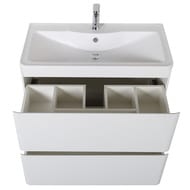    BelBagno ALBANO (900450810) , Bianco Lucido ALBANO-900-2C-PIA-BL