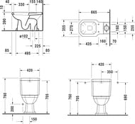  - DURAVIT 1930 355665400   0227010000