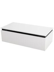   Cezares Slider SLIDER-1000-1C-PI-BO 1000x480x315, 1 ,Bianco Opaco