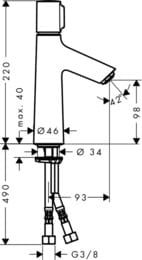  Hansgrohe Talis Select S 72043000  , , 