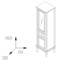  Caprigo  bianco antico 4341601380  10451L-011