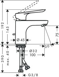  Hansgrohe Logis E 71160000     70 ,  , 