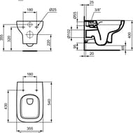   Ideal Standard i life A 355540335 ,   ,  T481801