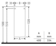   Duravit Ketho.2 (1320x400x240),   K21319L49490000