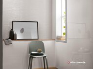   Atlas Concorde 3D Wall Design Solid White Matt (305560) , 9D5S (..)