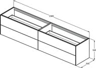    Ideal Standard CONCA (2385x505x540) 4 ,   T4336Y6