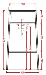    ArtCeram Fuori Scala 40 380380830   ACA054 05