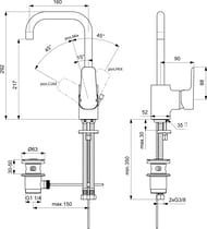 Ideal Standard CERAPLAN 3    B0706AA    , .  