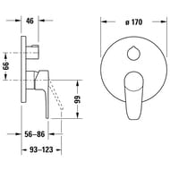  Duravit B.1      ,  B14210012010