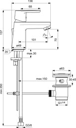    Ideal Standard VITO B0405AA ,  , 