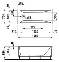  LAUFEN PRO 233951 (1600700620) 