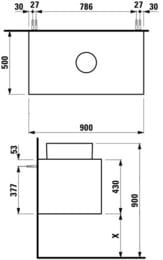    Laufen BOUTIQUE 409013 (900500430) 1 ,  