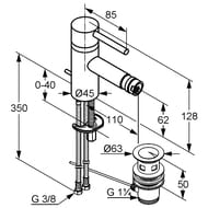  KLUDI BOZZ 60 ,  , ,  /.,   38533N076