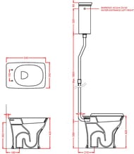     ArtCeram Civitas 360540420  CIV002+HEC004+HEA00671