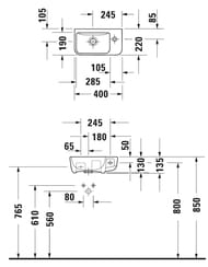  DURAVIT ME by Starck 400220  ,  ,  0717400000