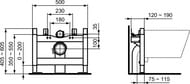 Ideal Standard   PROSYS HALF FRAME    R010067