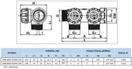  STOUT SMB-6850-343402  3/4", 2  3/4"