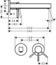  Hansgrohe Finoris 76050670  ,  ,  228,  