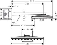   Axor ShowerSolutions 35276000 (460360) , 3 , , 