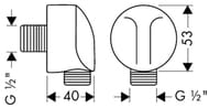   Hansgrohe Fixfit E     ,  27454000