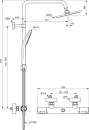 Ideal Standard CERATHERM T50   A7225AA     