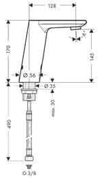  Hansgrohe Metris S 31100  , ,   , 