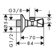 Hansgrohe   E, G 3/8 13902000