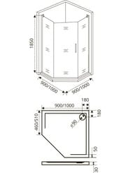   GOOD DOOR BAS FANTASY PNT-100-C-CH 100010001850  ,  